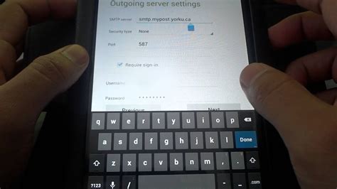 How to Setup YorkU email on Android (York University) .